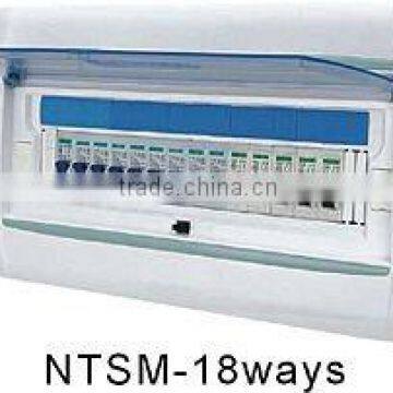 NTSM-18ways Distribution Box(Electrical Distribution Box,Plastic Enclosure)