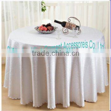 White Tablecloth for Hotel