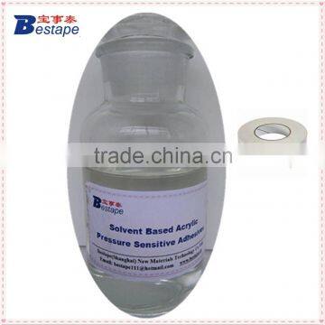 Solvent Based Acrylic Pressure Sensitive Adhesive/Solvent Based Acrylic PSA for general double sided tape.