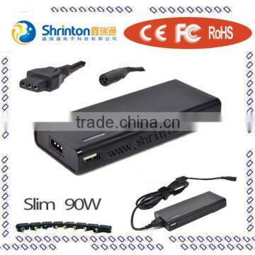 Universal ac dc adapter 90W worldwide wholesale with high efficiency