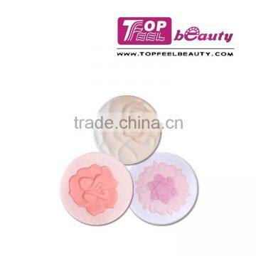 popular flower logo multi color blush with good pigment