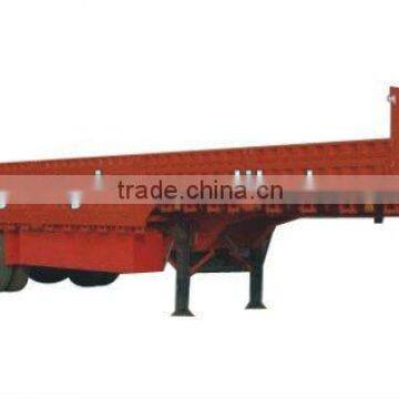 Dongfeng 3 axles sidewall cargo trailer