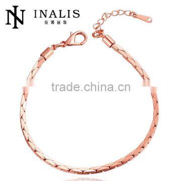 Innovative New Flexible Chain Children Gold Plated 2015 Fashion Bracelet