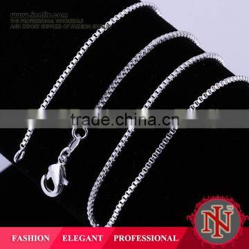 2015 SGS Certified Hot-selling 1mm italian silver chain C007                        
                                                Quality Choice