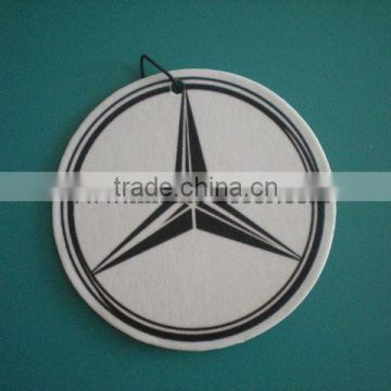 Make Custom logo hanging paper car air freshener