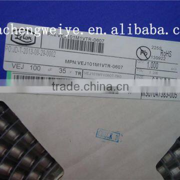 SMD Aluminum electrolytic Capacitors 100UF 35V 6.3*7.7