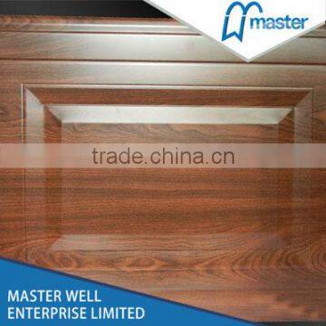 Automatic Residence Door Garage Panel With Wooden Grain Color photo-4