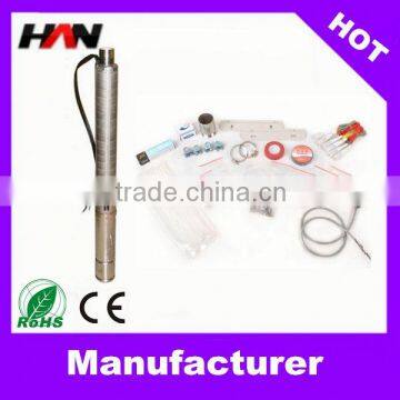 Full stainless steel high flow solar powered swimming pool pumps
