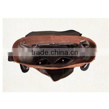Vintage Leather Camera Bag Waterproof Dslr Camera Bag Hidden Camera Shoulder Bag photo-5