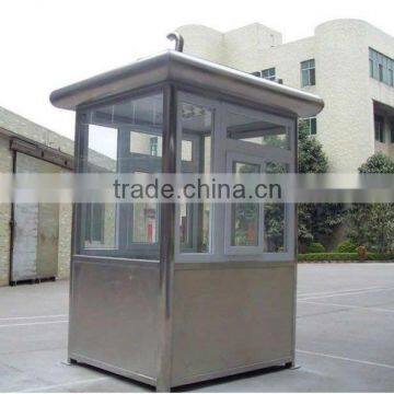 Stainless steel of nonperishable security guard booth, mobile sentry box, movable sentry box