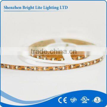 3528 Nonwaterproof IP20 warm white 60LED UL certificate battery powered led strip light 3528