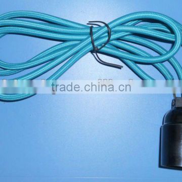 E27 lamp holder with wire