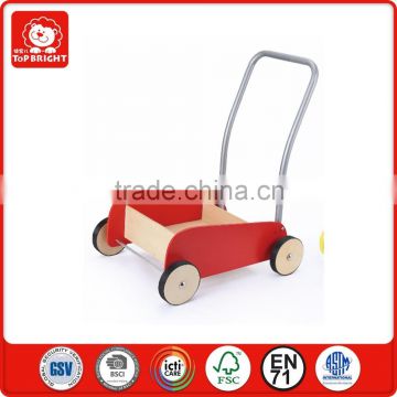 red colour small sports and outdoor games for kids no voice while baby push the walker walk no damage wooden baby walker parts