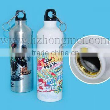 New Arrival Slim 600ml Blank Aluminium Transfer Sport Bottle With Coating photo-4