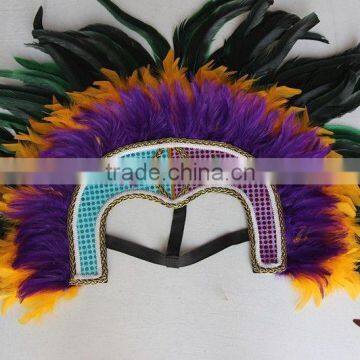 Fukang Roster Feather Headdress Showgirl Show photo-3