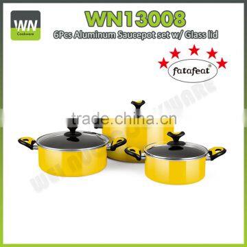 Aluminium pressed china non-stick cookware