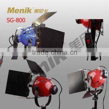 SG 800w red head focus light,halogen continous light,photo vedio light