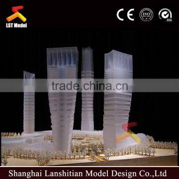 Five-star Office Building Model With Light Systerm,3d Building Models photo-2