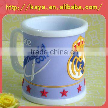 3d soft pvc promotional plastic cup