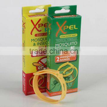 DEET Free 100% Citronella Wholesale PVC Mosquito Repellent Bracelet