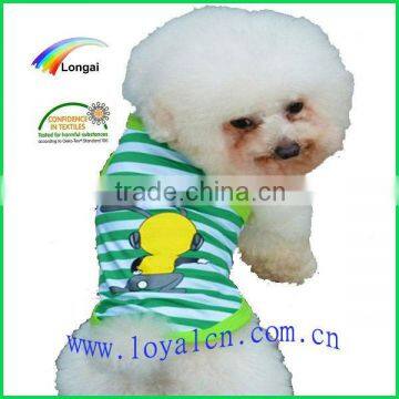 pet soft and lovely print clothing dog clothes