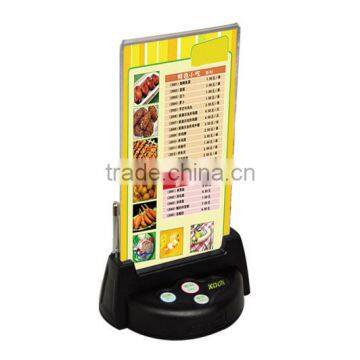 Wireless Queue Management System for Restaurant in 433mhz With Menu Holder Hot Sales photo-5