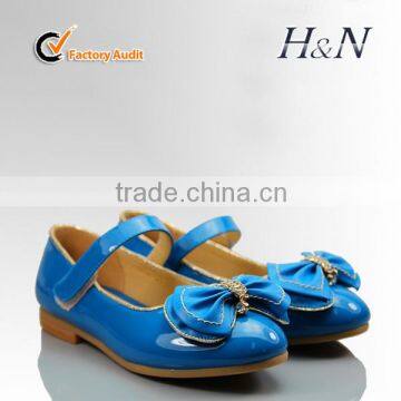 Girl bowknot footwear with high quality
