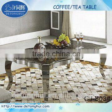 Modern new design stone coffee table CJ-803#