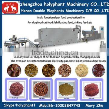 Multi-functional Wide Output Range Extruded Cat Feed Production Line 86-15003847743