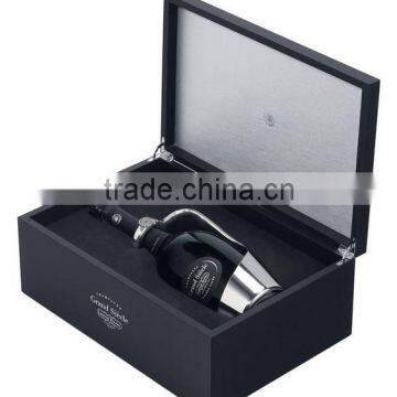 YMW0051 Black Leather Wine Box