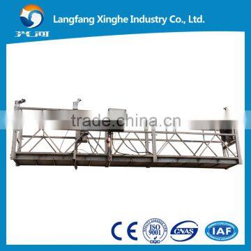 hot galvanized / aluminium alloy lifting suspended scaffolding / mobile suspended platform / scaffolding platform