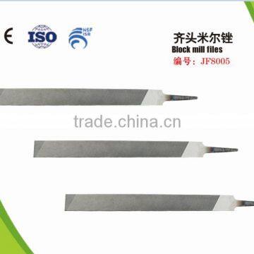 steel block mill file