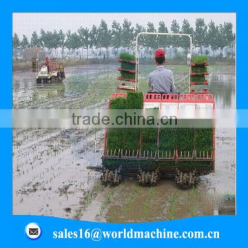 Rice planting machine/ paddy transplanter machine with 175A Diesel engine