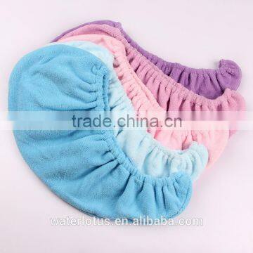 Hot Sale High Quality Bandanas Microfiber Bent Absorbent Water Hair Drying Cap for Women photo-6