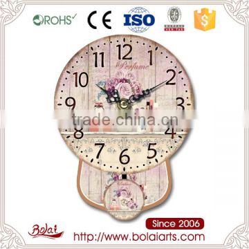 Superior quality elegant design perfume and boxes new design wall clock