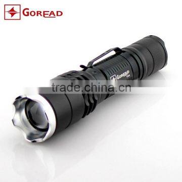 GOREAD Y44 High bright rechargeable focusable XML T6 LED mini led torch