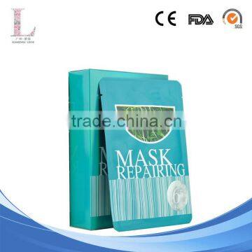 Hot selling odm and oem sevice offered custom 100% natural silk facial mask sheet