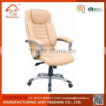 High Back Ergonomic Executive Leather Office Chair With Footrest photo-3