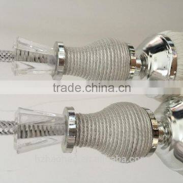 Curtain Accessories Wholesale Tassels Polyester Material Curtain Tiebacks With Crystal Bead photo-2