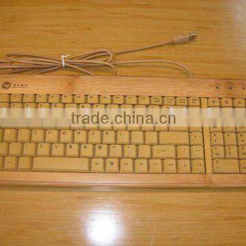 Bamboo keyboard Sun-002