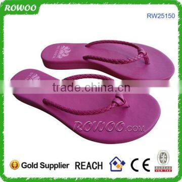 Special Flip Flops braided sandals for women