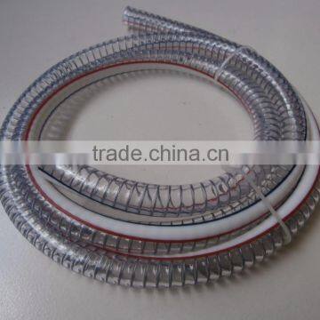 alice pvc flexible steel wire reinforced hose