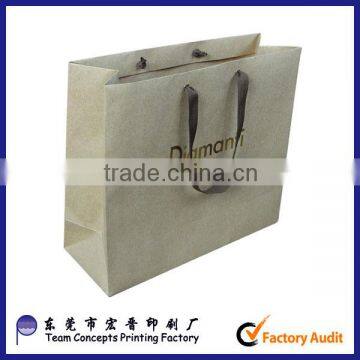 hotsale paper suit bag with PP handle