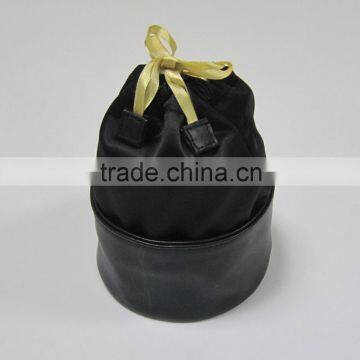 satin drawstring cosmetic bag