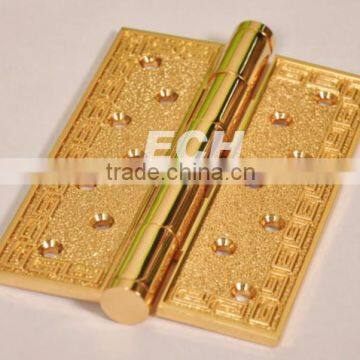 China EC Hardware hotel Retro Style brass hinge for door and cabinet