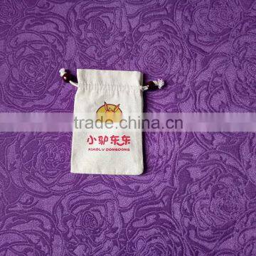 Custom cotton bread bag with cute logo