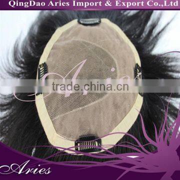 Lace Silk Top Integration Hair Toupee for Women photo-2