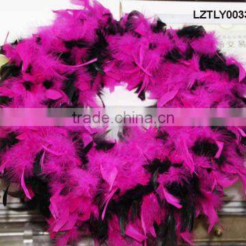 turkey feather Christmas Wreath LZTLY0033