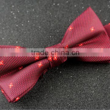 Natural Flower Printed Polyester Silk Bow Ties,Bulk Neck Wear In Stock,Lovely Designed Bowtie