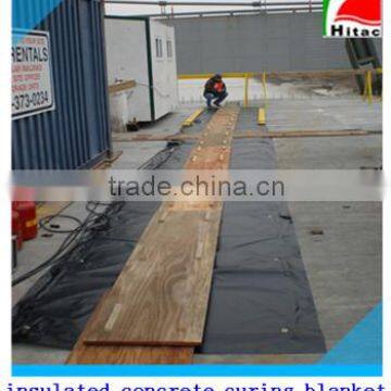 poly/pvc vinyl insulated concrete curing blanket